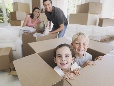 Student removals service supporting moves in Harrow with packed boxes and furniture