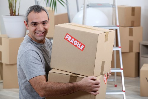 Removal van prepared for a home move in Harrow
