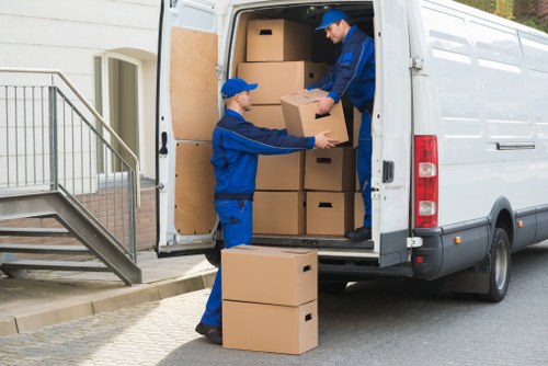 Organised office relocation setup for a local Harrow business