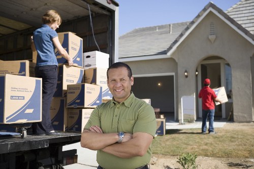 Removal van service for house and flat moves in Harrow