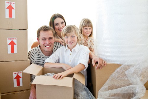 Moving truck arranged for local relocation in Harrow