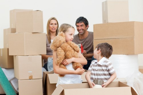 Efficient removals team coordinating a Harrow property relocation